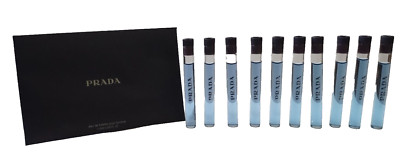 Prada For Men Eau de Toilette Pour Homme Samples 0.05oz / 1.5ml- Pack of 10