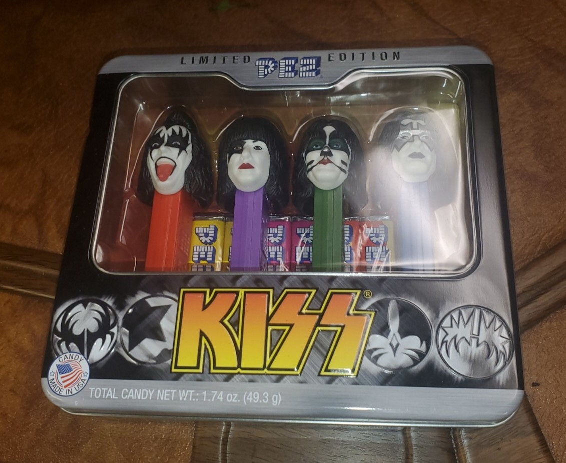 KISS PEZ Limited Edition Pez Set dispenser - SEALED NEW | eBay