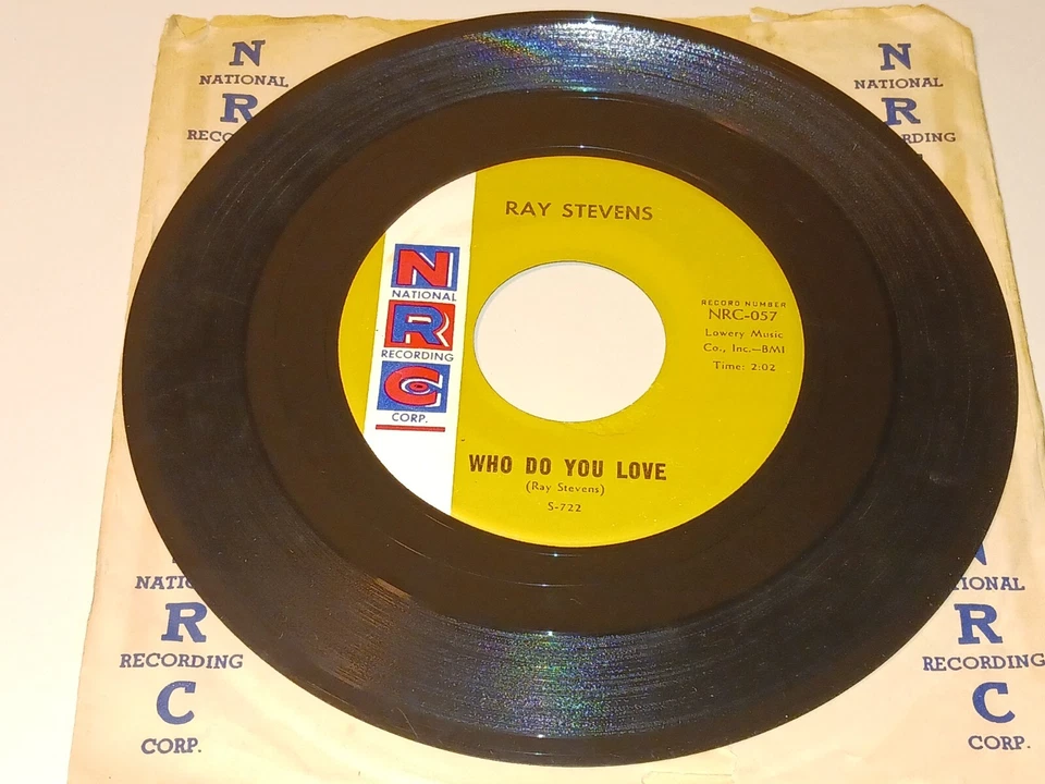 Ray Stevens 45 RPM NRC 057 Sergeant Preston Of The Yukon / Who Do You Love VG - Image 4 of 4