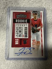 2020 Panini Contenders - Rookie Ticket 2 Tres Barrera #141 (AU, RC)