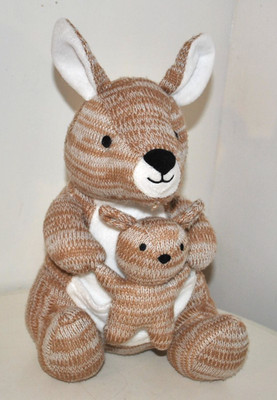 Anko Känguru mit Baby Stofftier - Australischer Plüsch Teddy - süß GC