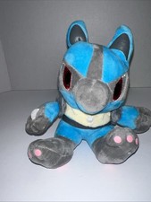 POKEMON LUCARIO 7" Plush Figure JAPAN Only Prize Toy BANPRESTO 2010 with Tag