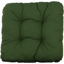 SIENA GARDEN SUNNY Sitzkissen universal, Farbe grün Dessin Uni grün, 50% Baum...