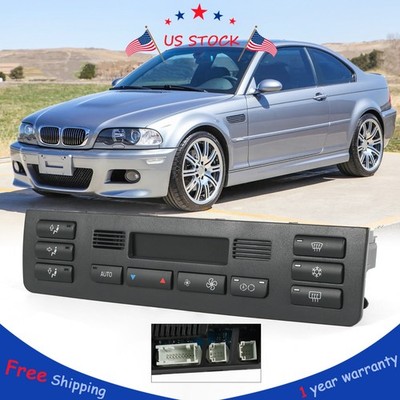 Ac Heater Air Condition Temperature Control Switch For 00-06 Bmw E46 3 Series
