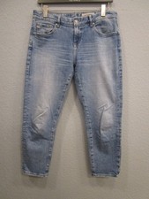 AG-ED Denim Adriano Goldschmied Jeans Hose ex Boyfriend slim blau Gr.28 (K70-13)