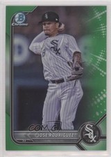 2022 Bowman Chrome Prospects Green Refractor 60/99 Jose Rodriguez #BCP-185 0e23