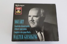 Mozart Complete Solo Piano Works - Walter Gieseking 4 CD Set Collection