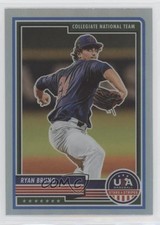 2023 Panini USA Baseball Stars & Stripes Silver Prizm Ryan Bruno #63 16na