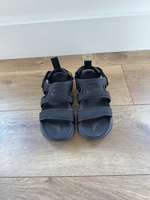 Nike Owaysis Black Sandals Women s Size 5 Comfort Sport