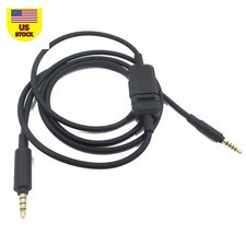 4.2ft OFC Boom Microphone Audio Cable For Beyerdynamic MMX300 II Headphones a