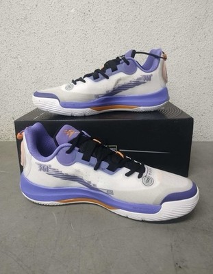 361° DVD 2 Men's Basketball Shoe Low Top Lace White  / Neon