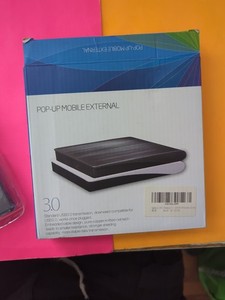 Pop-up Mobile External USB 3.0 Portable DVD-RW Drive CB31005