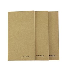 Travelers Notebook Inserts Refill for Travel Journal, 7.5 X4 Inch - Lined Paper