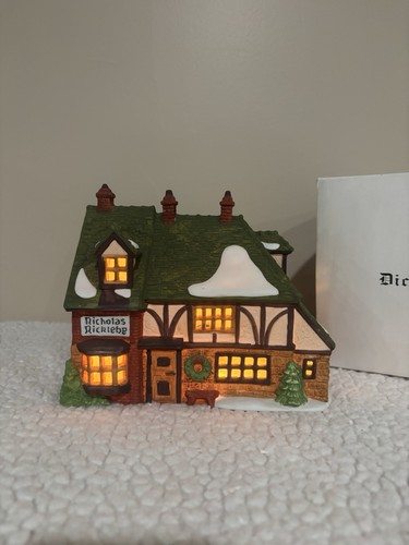 “Nicholas Nickleby Cottage" Department 56 Dickens Village