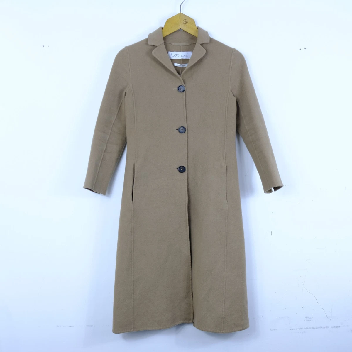 Trench Coat Femme NOBLEMOON Beige - Imperméable, Ceinturé, Taille S, Neuf Avec étiquettes