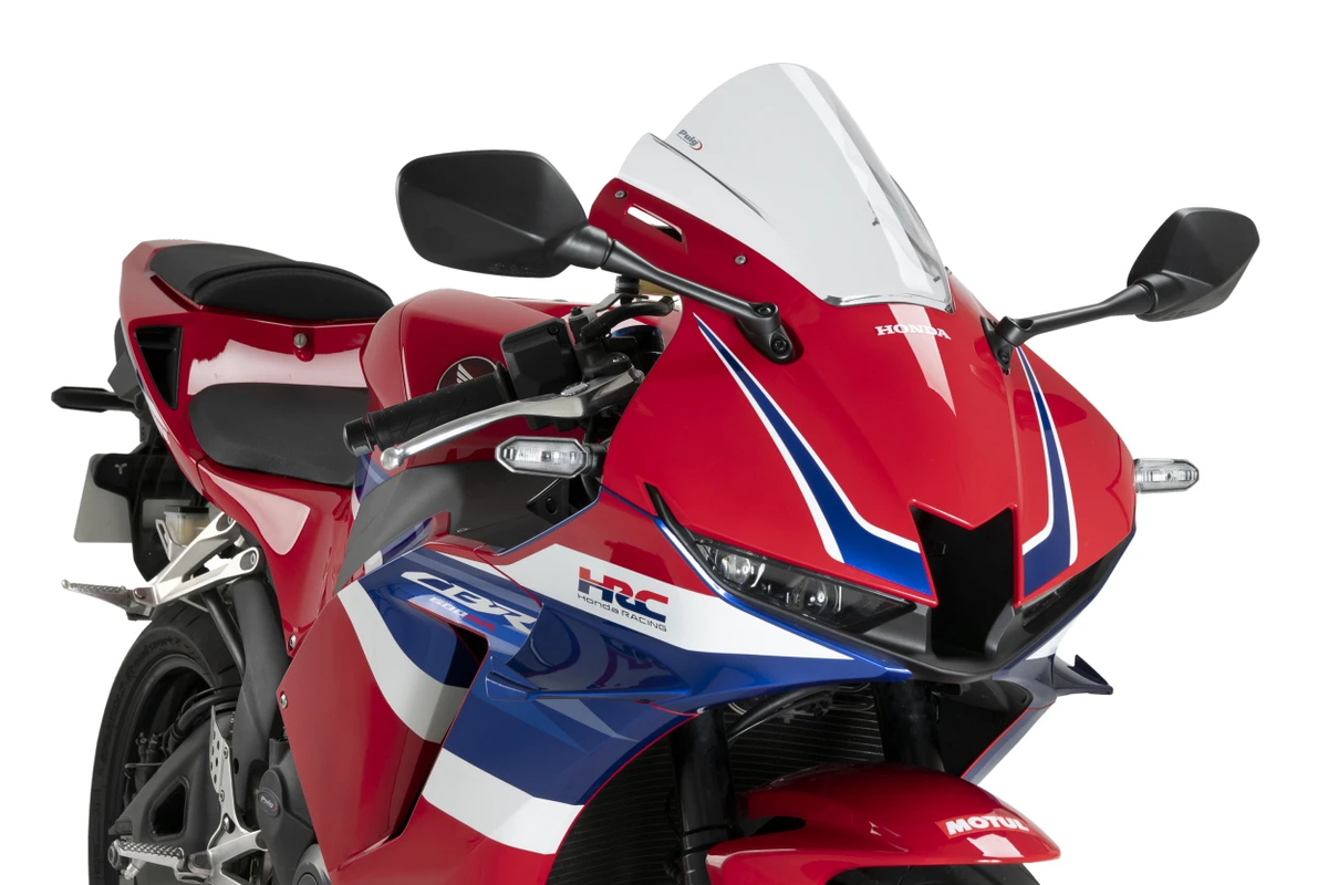 B073 ウインカー　CB1100 CBR600RR POSH TYPE-1 Puig Z-Racing Screen Windshield Deflector Clear Honda