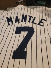 Mickey Mantle 150 of 1000 MAJESTIC 2008 YANKEE FINAL SEASON JERSEY. LIM. EDITION