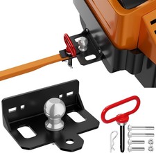 Zero Turn Lawn Mower Hitch with 2" Ball & Pin Heavy Duty Accessories Universal