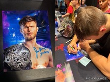 Jackson Drake Signed Metallic 8x10 Proof WWE ID Promo NXT Vanity Project