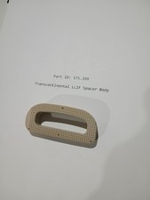 Cuerpo espaciador transcontinental Globus Medical Lumbar LLIF 375.399 SIN MARCA