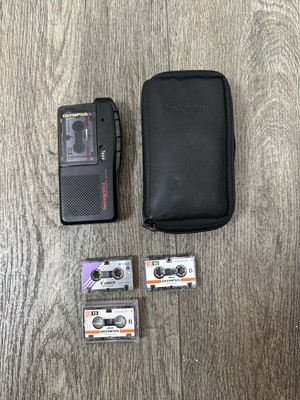 Olympus S914 MicroCassette Pearlcorder Diktiergerät Diktiergerät schwarz