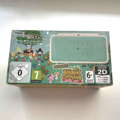 New Nintendo 2DS XL Animal Crossing Edition Cib Complete In Box PAL