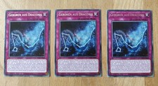🔴 Yu-Gi-Oh! 3x Geboren aus Draconis | GEIM-DE044 | 1. Auflage | Rare | Deutsch