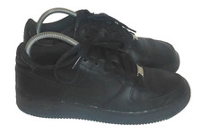 Nike Air Force 1 LE GS Big Kids Boys Leather Shoes Size: 7Y DH2920-001 Black