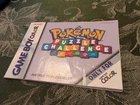 Pokemon Puzzle Challenge for Nintendo Game Boy Color Manual Only No Game Or Box)