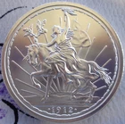 1 oz.  1912 CABALLITO MEXICO #8 Legado Mexicano Series BU round .999 silver