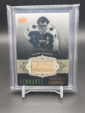 2018-19 Engrained Remnants Stick Piece Norm Ullman /99 Toronto Maple Leafs