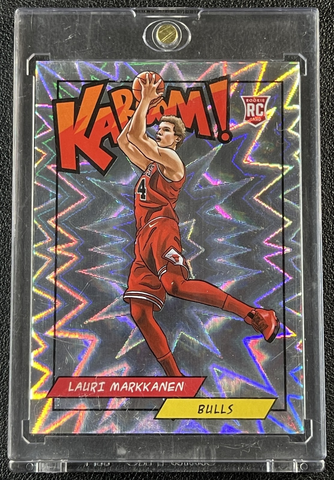 LAURI MARKKANEN 2018 PANINI KABOOM! #K-LM ROOKIE KABOOM SP RC BULLS