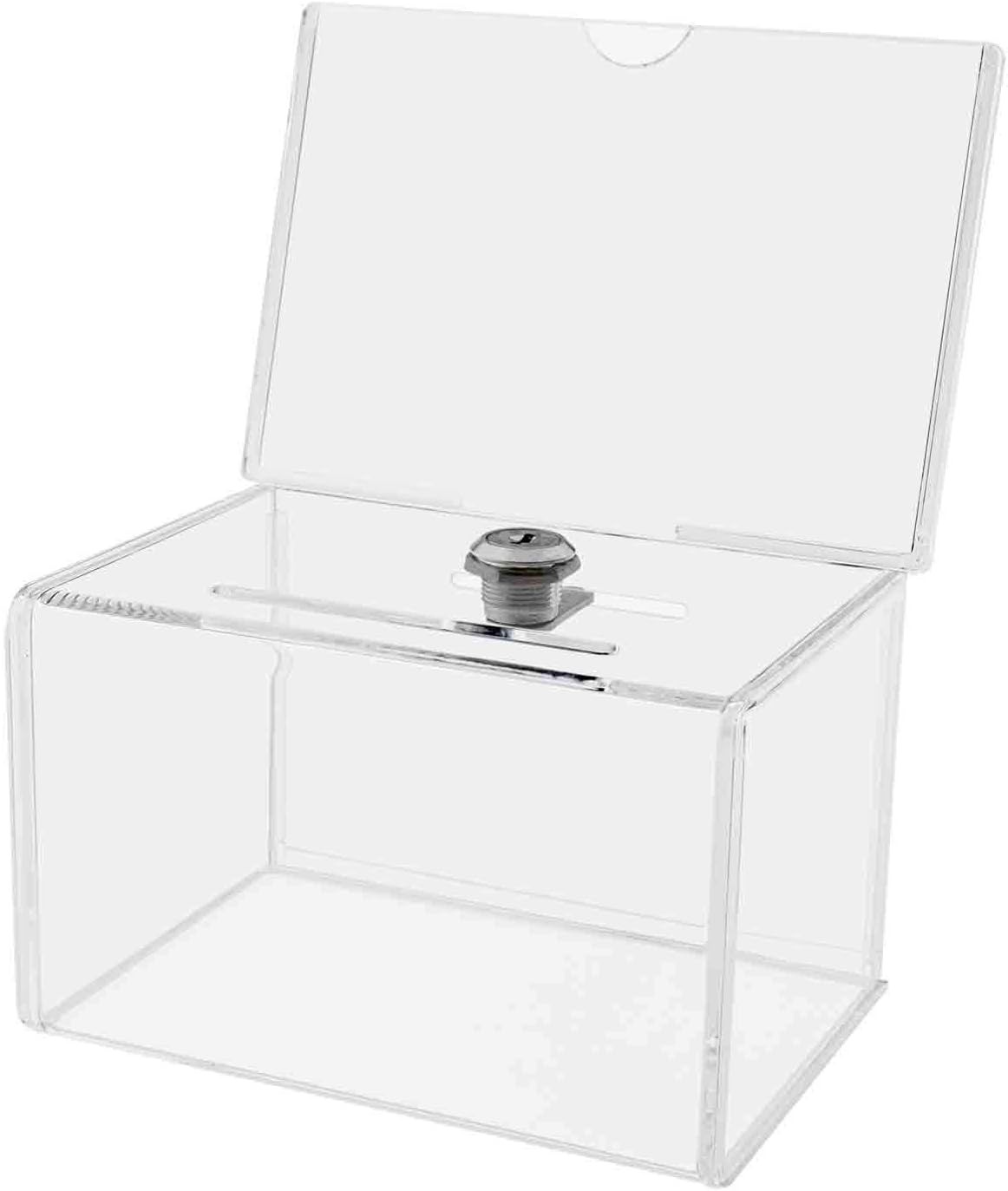 Deflecto Classic Image SuggestionCoin Box with Lock - Transparent596901 7890₽