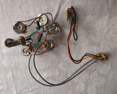 Rickenbacker 360 5-Control wiring harness with Mono/Stereo output (Rick-O-Sound) - Bild 1 von 4