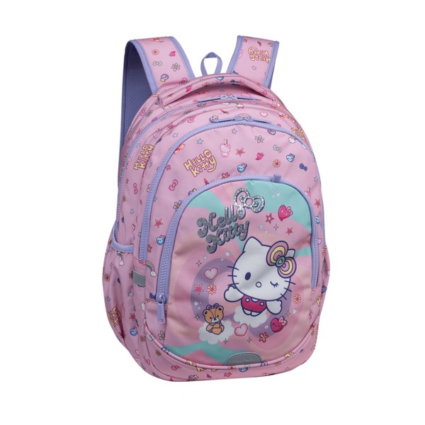 Rucksack Schulrucksack 2-FäCher Hello Kitty Rosa-image