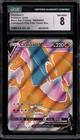 Pokemon Charizard V Champion's Path ETB Full Art Promo SWSH050 CGC 8