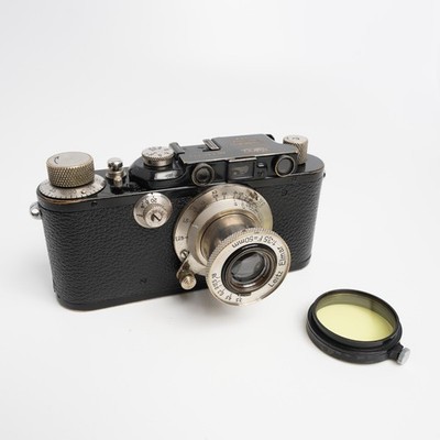 Leica III Black Paint - Nickel | Elmar 50mm F/3.5 - Full Works Leica LTM L39