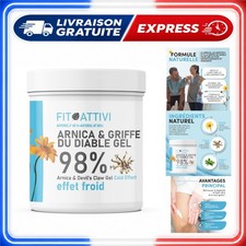Gel à l'Arnica 550 ml Effet Froid 100% Bio - FITOATTIVI