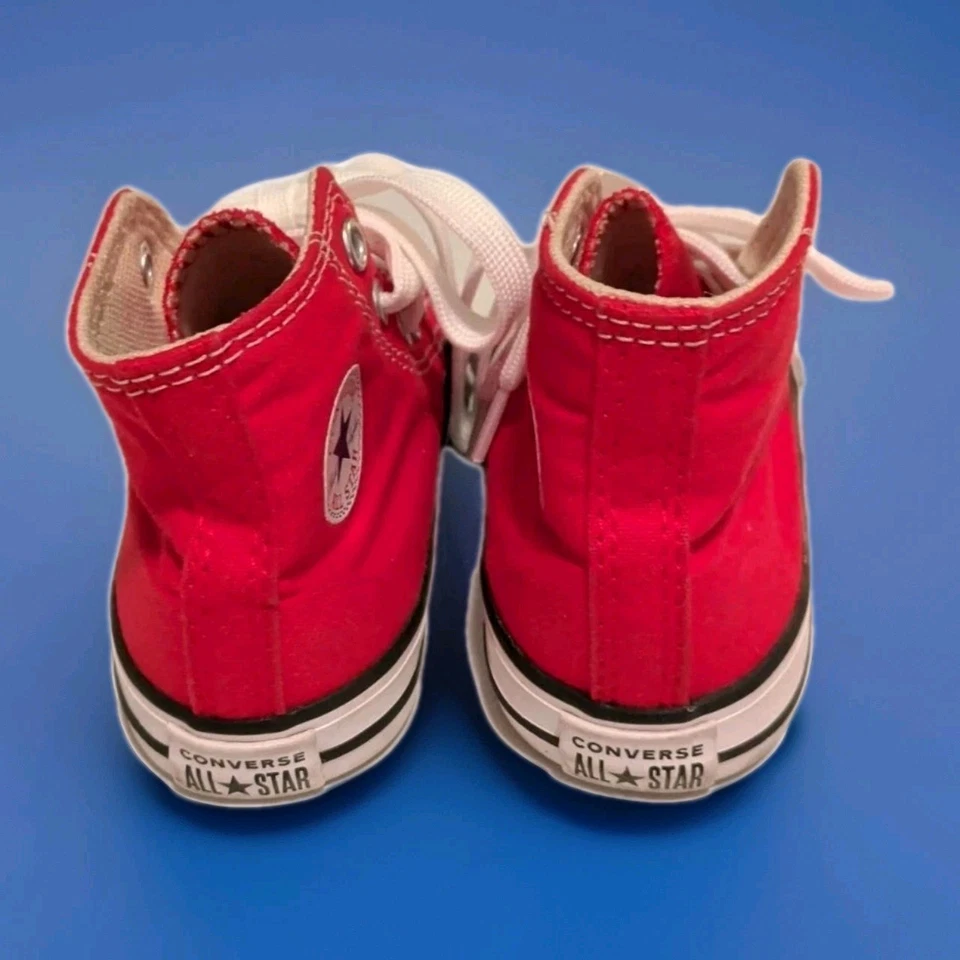 Zapatillas Converse All Star Chuck Taylor Rojo Infante Niño Pequeño Talla 6 ¡Excelentes! Foto 4 de 4