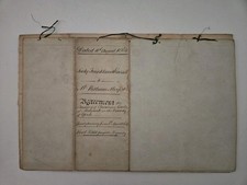 Marriage Deeds And Receipts From York England 1700-1800s Very Rare
