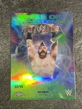 2026 Topps Chrome WWE Sheamus Green Refractor #/99 Eras of Excellence #ERA-6