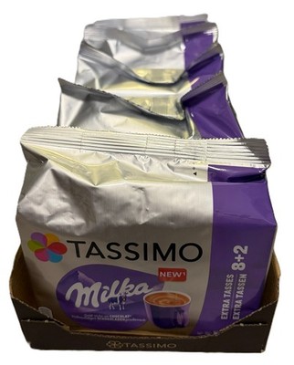 Tassimo Milka Schokolade, Kaffee Kapseln, 5 x 10 = 50 Stk. (8+2)