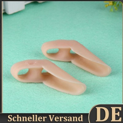 1 Pair Bunion Adjuster Silicone 2 Loop Design Toe Gels Toe Brace Foot Correction