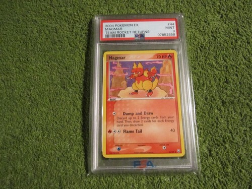 Magmar graded PSA 9 for sale on eBay