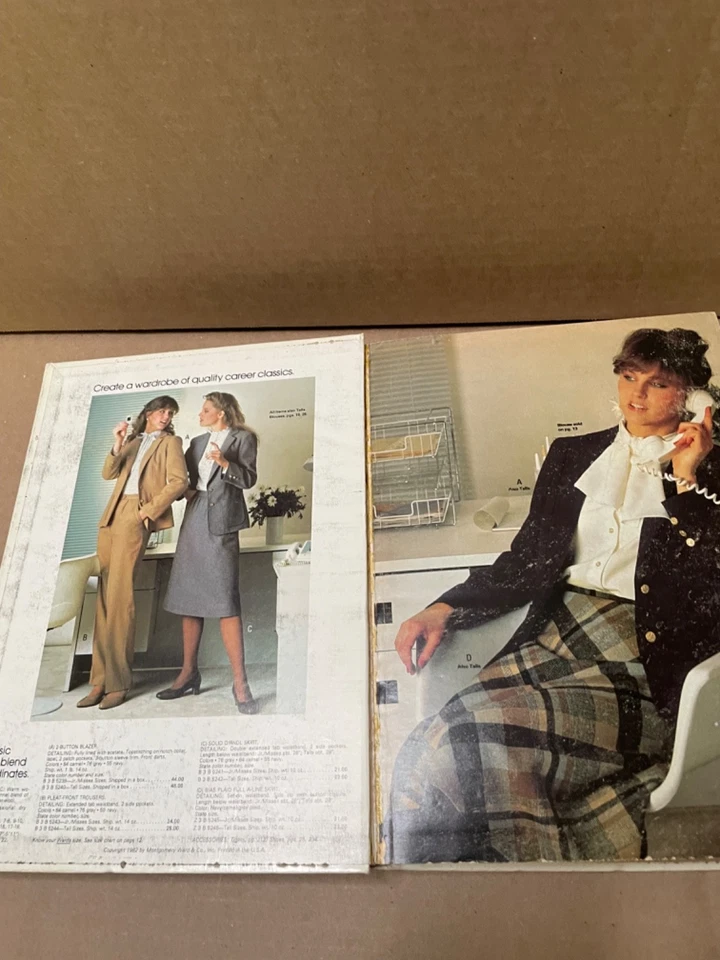 Montgomery Ward Fall & Winter 1982 Fashion, Tools, Decor, Clothing Catalog - Image 4 of 4