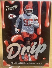 Panini Prestige Drip Rookie Felix Anudike-Uzomah Chiefs CASE HIT #25 2023 SSP