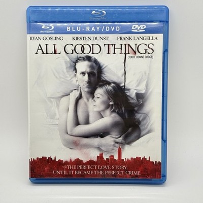 All Good Things Blu Ray DVD Canadian French & English Double Sided Version