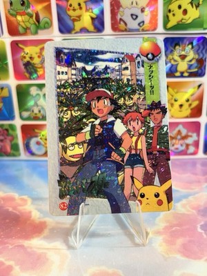 Pokemon Vintage Pocket Monsters Vending HOLO Prism Sticker 1999