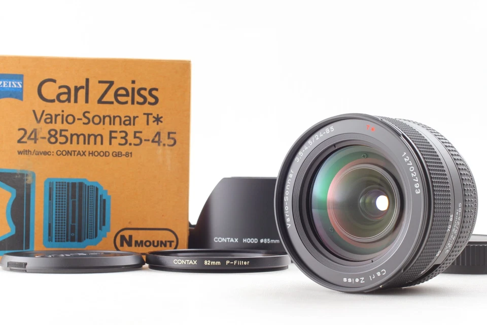 [Near MINT in Box] Contax Carl Zeiss Vario-sonnar T* 24-85mm F3.5-4.5 Lens JAPAN - Image 3 of 4