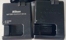 Used Nikon MH-25 Original Charger D800 D750 D610 D600 D500 D7100 D7200